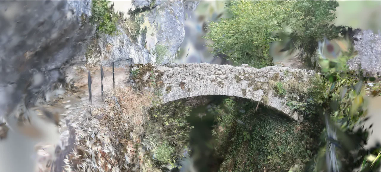 Photogrammetric capture of the Pont romain
